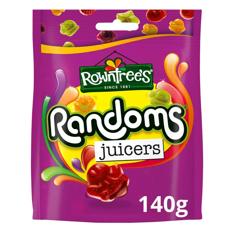 Randoms Juicers Sweets Sharing Bag 140g