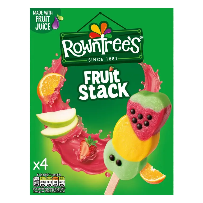 s Fruit Stack Ice Lollies