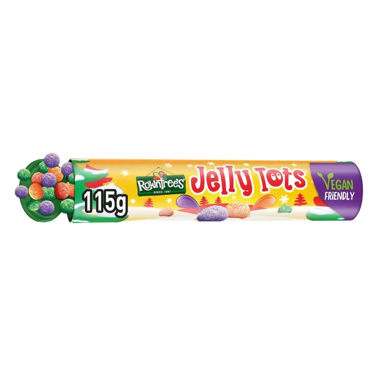 s Jelly Tots Sweets Giant Tube 115g