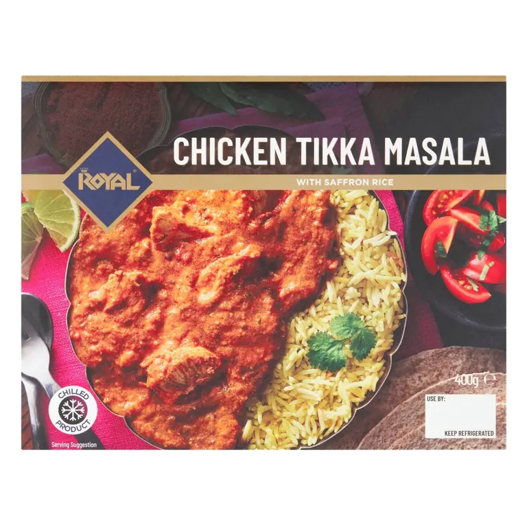 Chicken Tikka Masala With Saffron Rice 400g