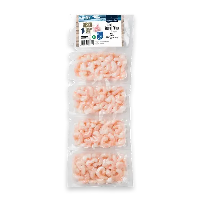 Räkor skalade XL Fryst 400g