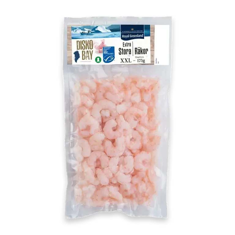 Skalade räkor XL 175g