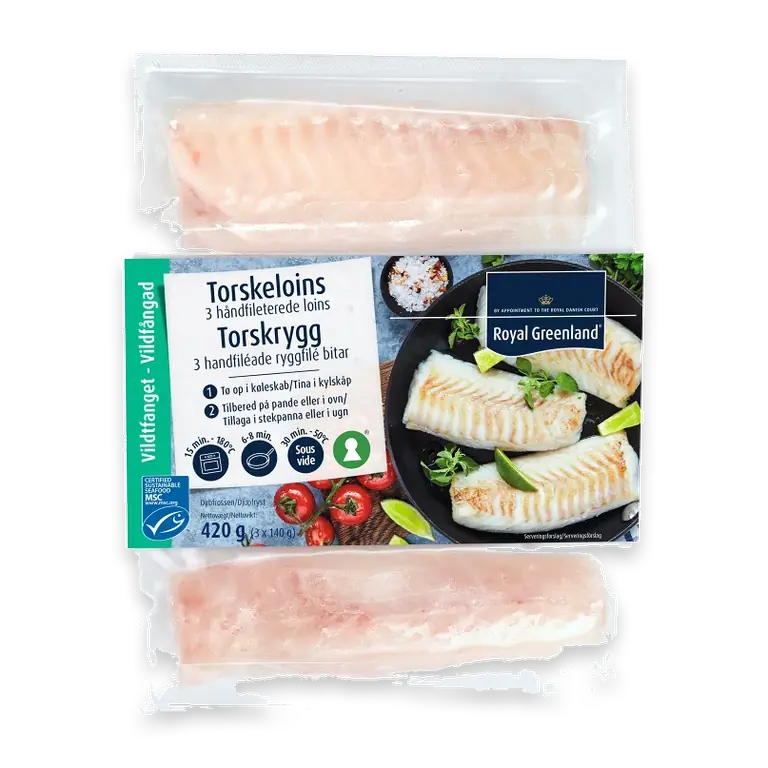 Torskryggfilé 420g
