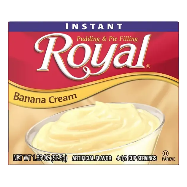 Instant Banana Cream Pudding & Pie Filling