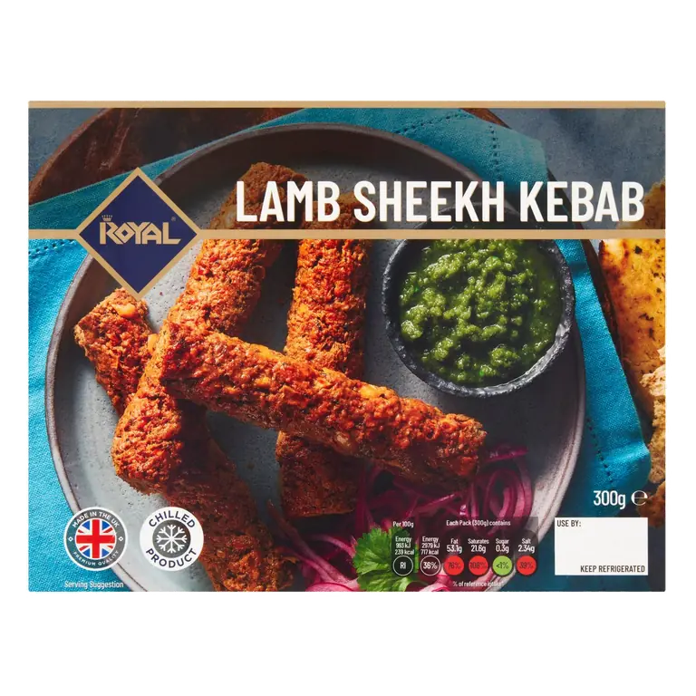 Lamb Sheekh Kebab 300g
