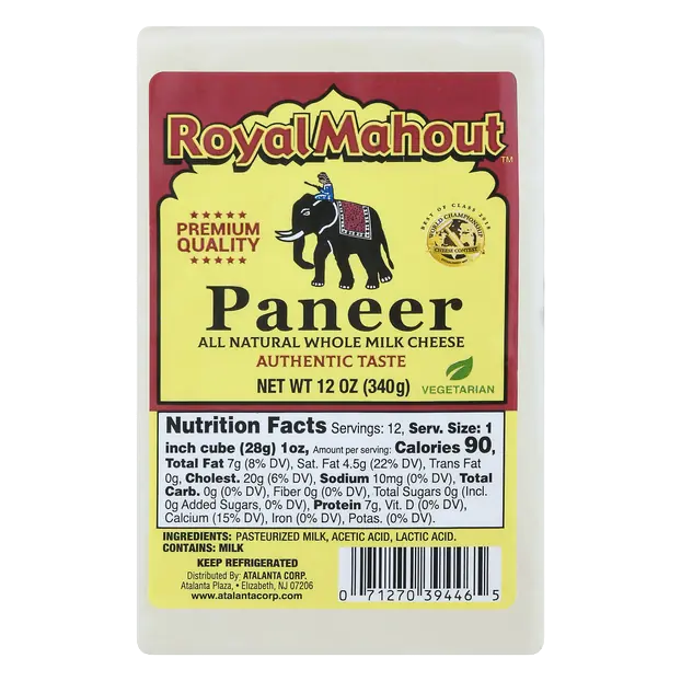 Vegetarian Paneer Cheese