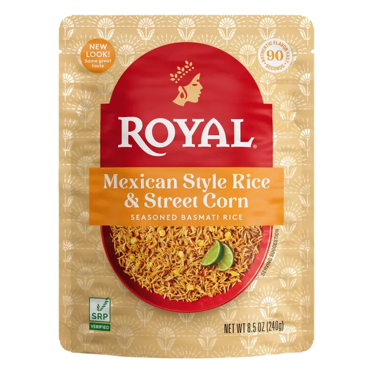 Mexican Style Rice & Street Corn Flavored Basmati Rice