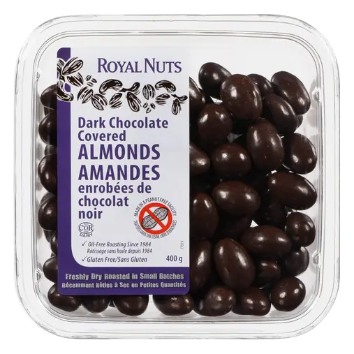 Gluten-Free Dark Chocolate Covered Almonds 400 g