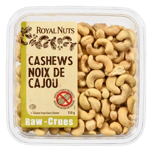 Gluten-Free Raw Cashews 350 g