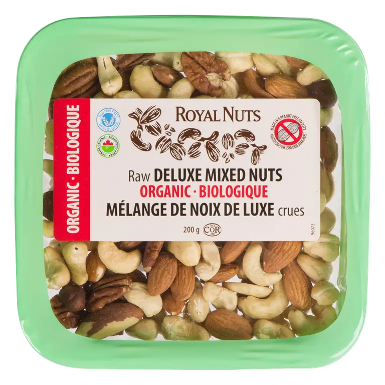 Organic Mix Deluxe Raw Nuts 200 g