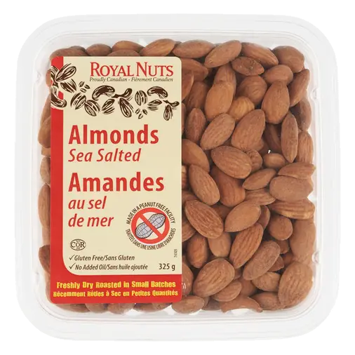 Gluten-Free Almonds Dry Roasted Sea Salted 325 g