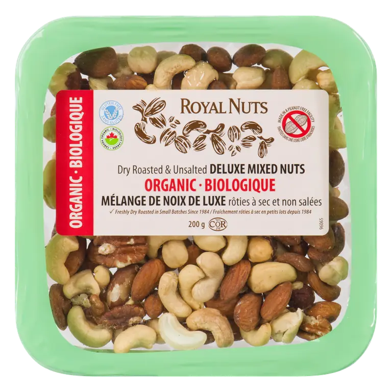 Organic Nut Mix Unsalted Deluxe 200 g