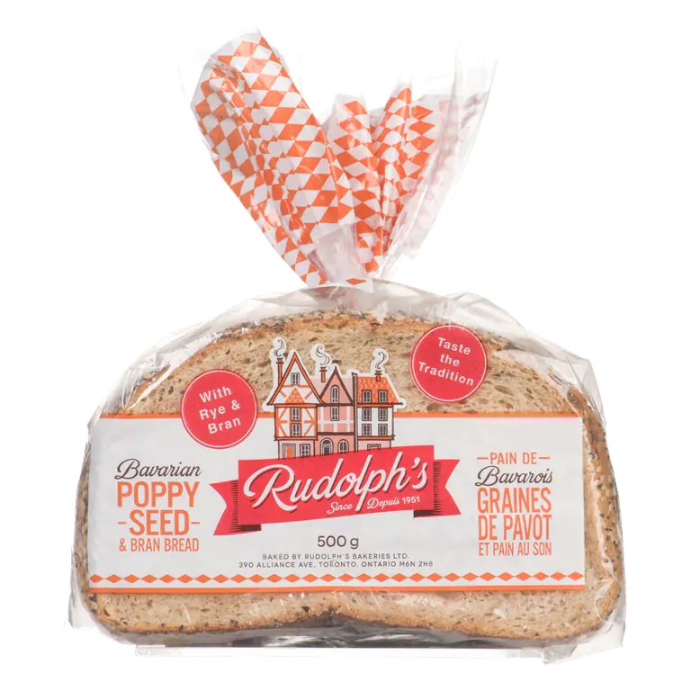 Bavarian Bread Poppy Seed & Bran 500 g