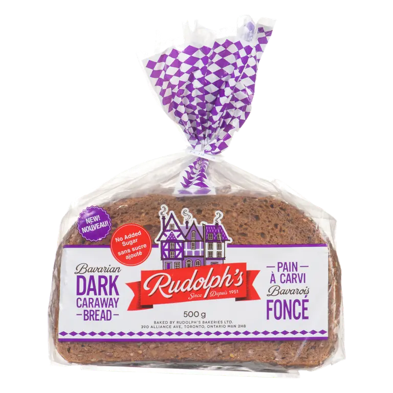 Bavarian Dark Caraway Bread 500 g