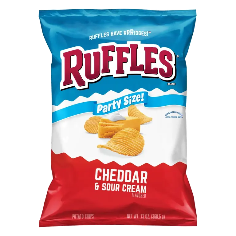 Cheddar & Sour Cream Flavored Potato Chips