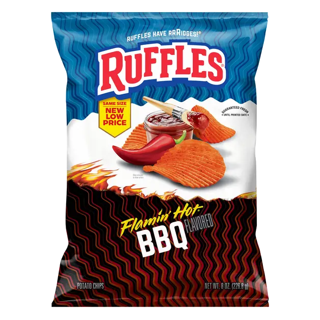Flamin' Hot BBQ Potato Chips