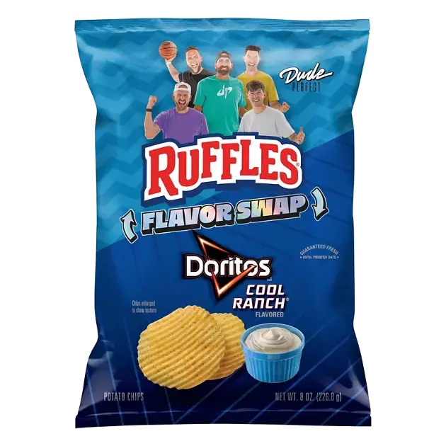 Flavor Swap Doritos Cool Ranch Flavored Potato Chips
