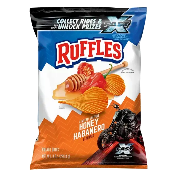 Honey Habanero Flavored Potato Chips
