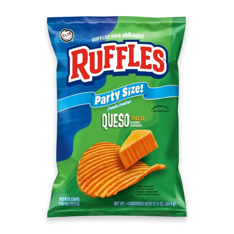 Queso Cheese Flavored Potato Chips