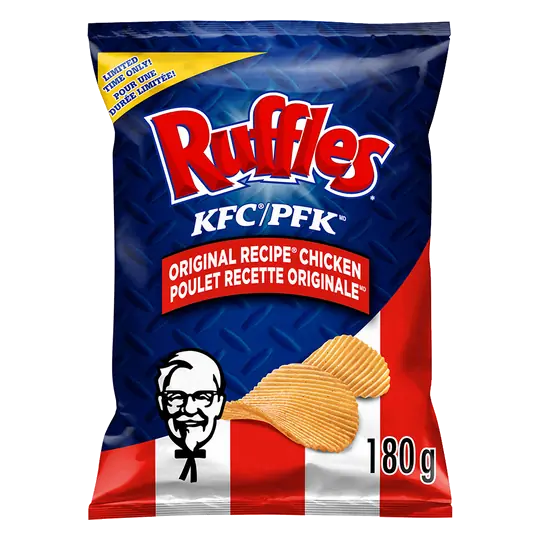 KFC Potato Chips Original Recipe Chicken Flavoured 180 g