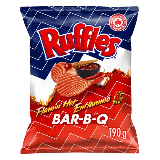 Potato Chips Flamin’ Hot Bar-B-Q 190 g