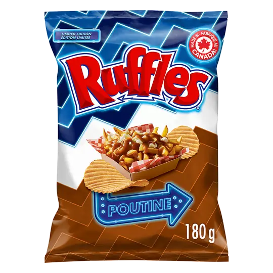 Potato Chips Poutine Flavoured 180 g