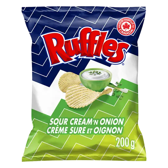 Potato Chips Sour Cream 'N Onion 200 g