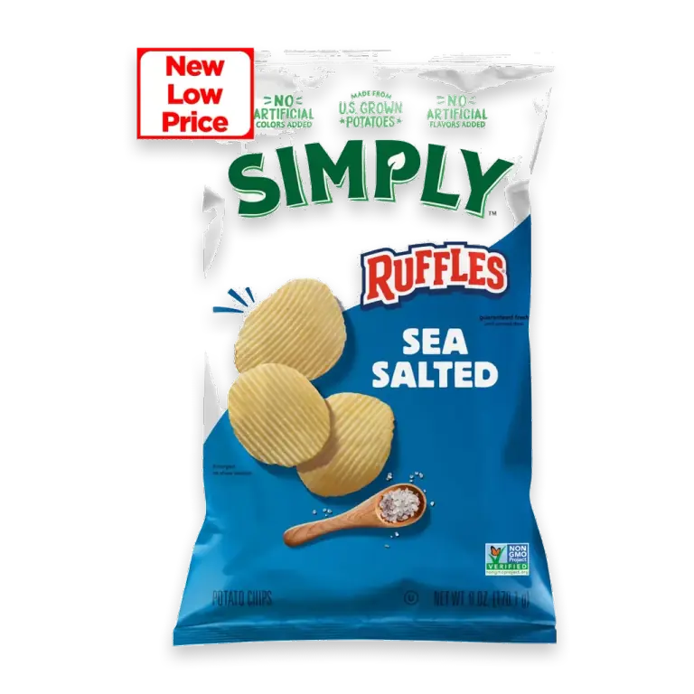 Simply Ruffles Sea Salt Potato Chips