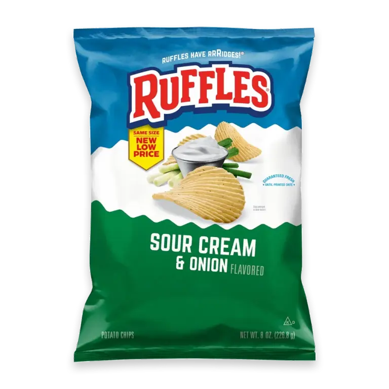 Sour Cream & Onion Flavored Potato Chips