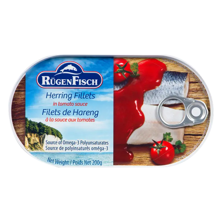 Herring Fillets In Tomato Sauce 200 g