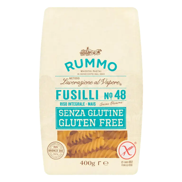 Rummo 400g Gluten Free No 48 Fusilli Pasta