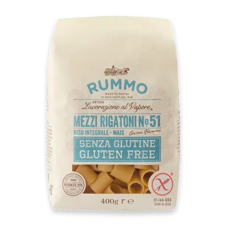 Mezzi Rigatoni No. 51 Glutenfri 400g