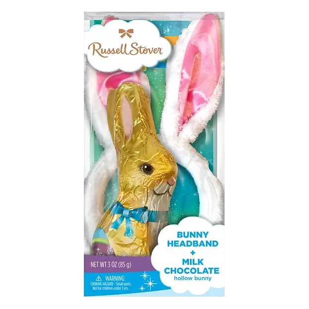 Bunny Headband + Milk Chocolate