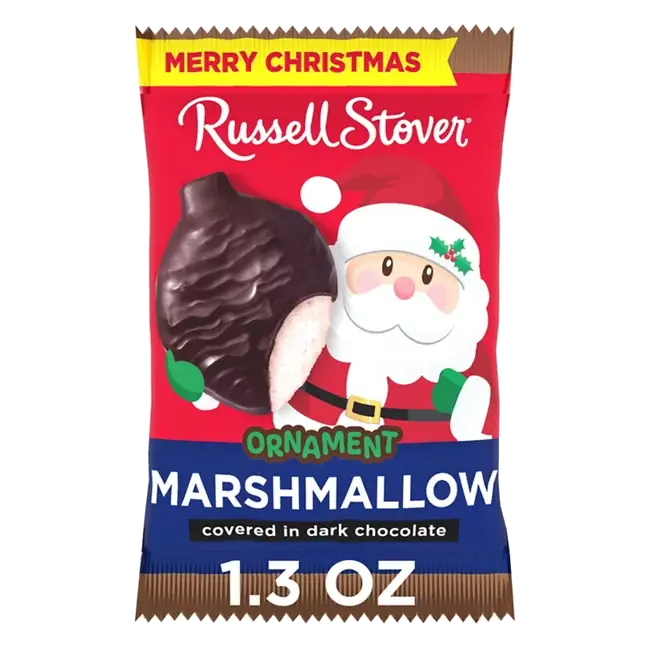 Christmas Dark Chocolate Marshmallow Ornament