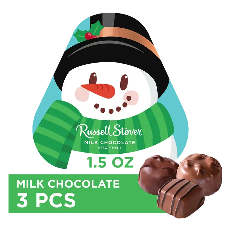 Christmas Theme Shaped Milk Chocolate Gift Box