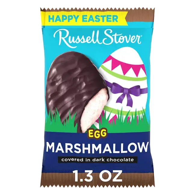 Covered in Dark Chocolate Marshmallow Egg