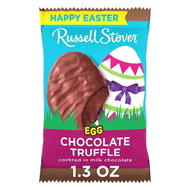 Easter Chocolate Truffle Milk Chocolate Candy Egg