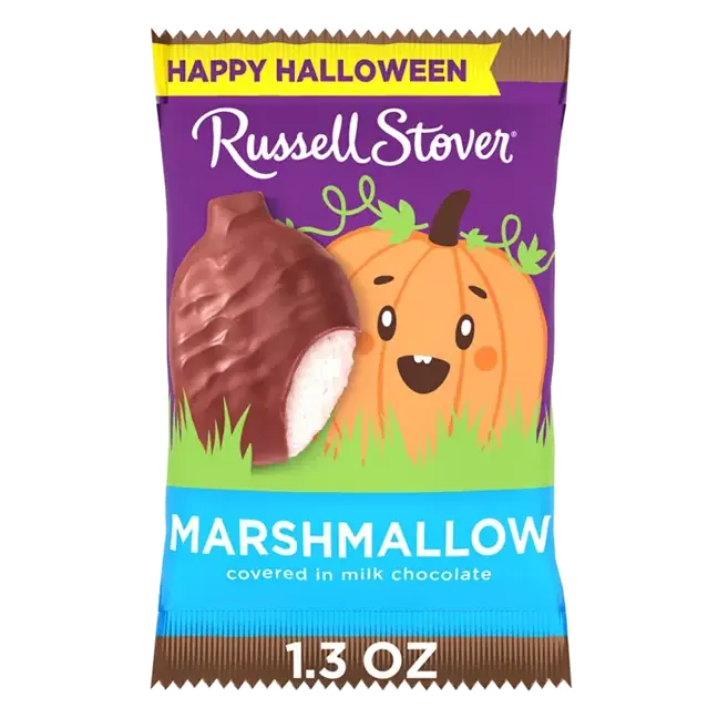 Halloween Marshmallow Pumpkin