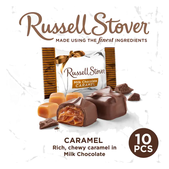 Milk Chocolate Caramel Candy Bag