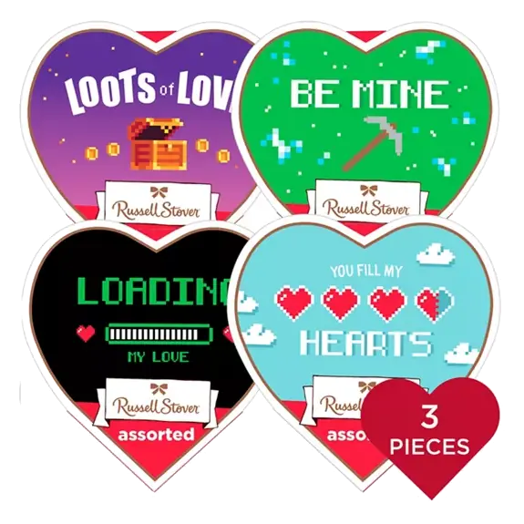 Milk & Dark Chocolates, Assorted, Be Mine