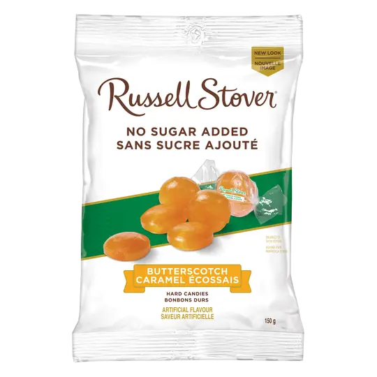 No Sugar Added Butterscotch Hard Candy Bag 150 g
