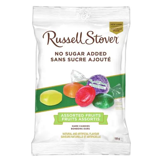 No Sugar Added Hard Candy Bag Assorted Fruit 150 g