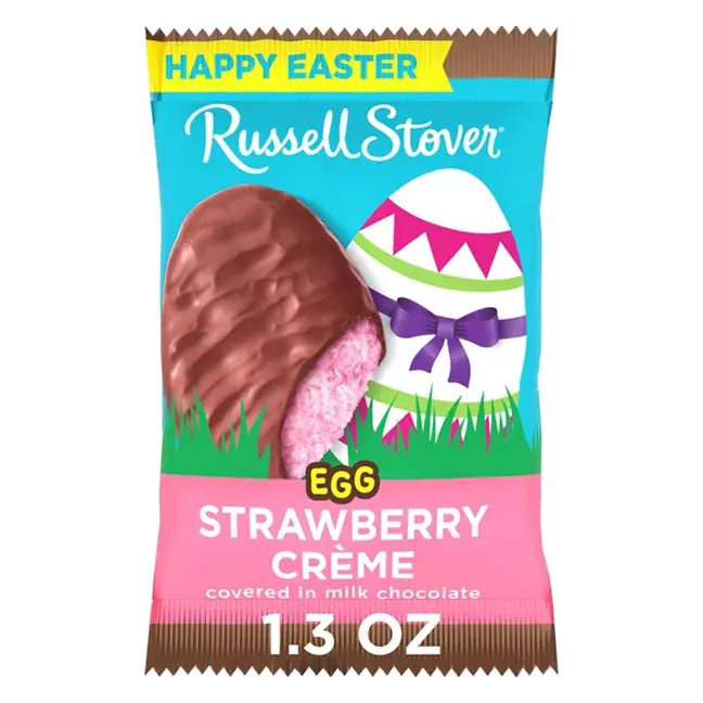 Strawberry Crme Egg Covered Milk Chocolate
