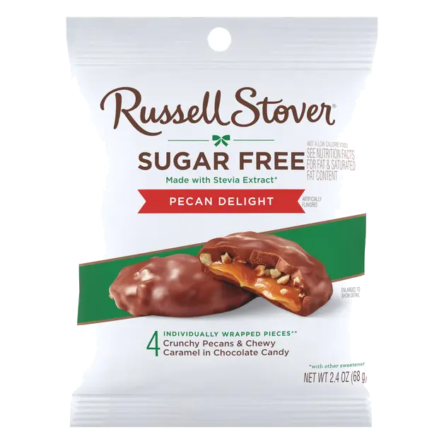 Sugar Free Pecan Delight Chocolate Candy