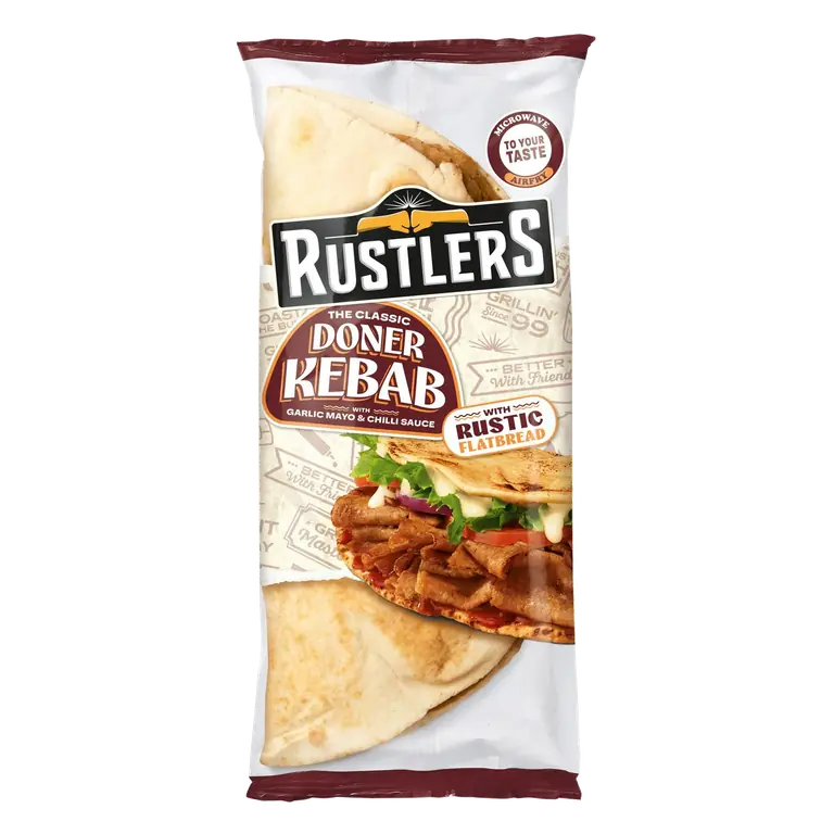 148g Classic Doner Kebab with Garlic Mayo & Chilli Sauce