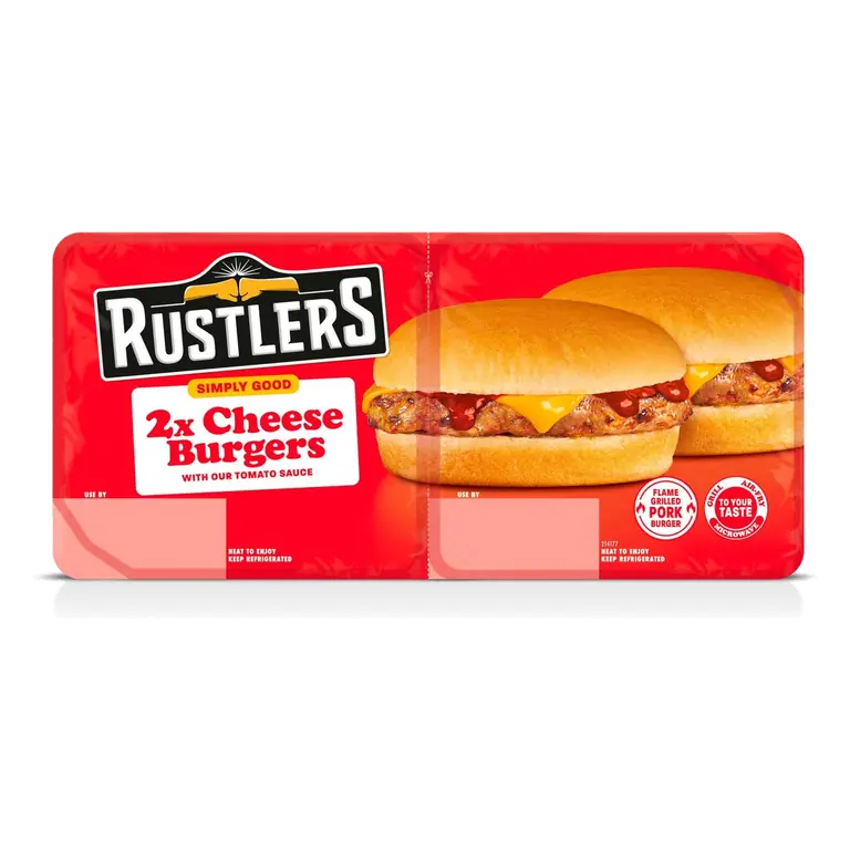 Simply Good Twin Cheese Burgers 222G