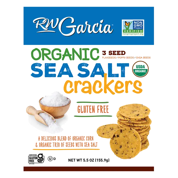 Organic Gluten Free Sea Salt Crackers