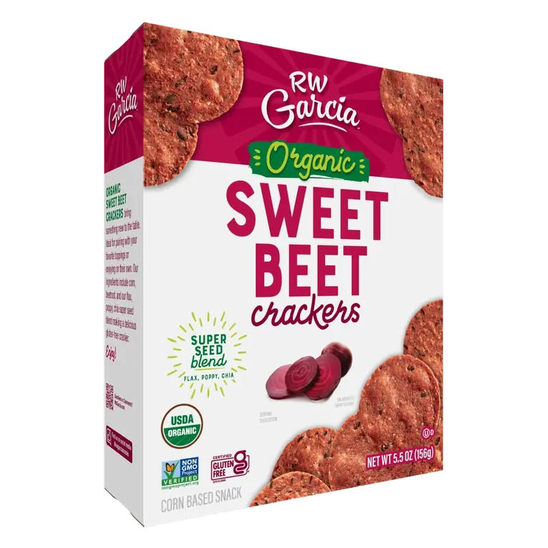 Sweet Beet Organic Crackers