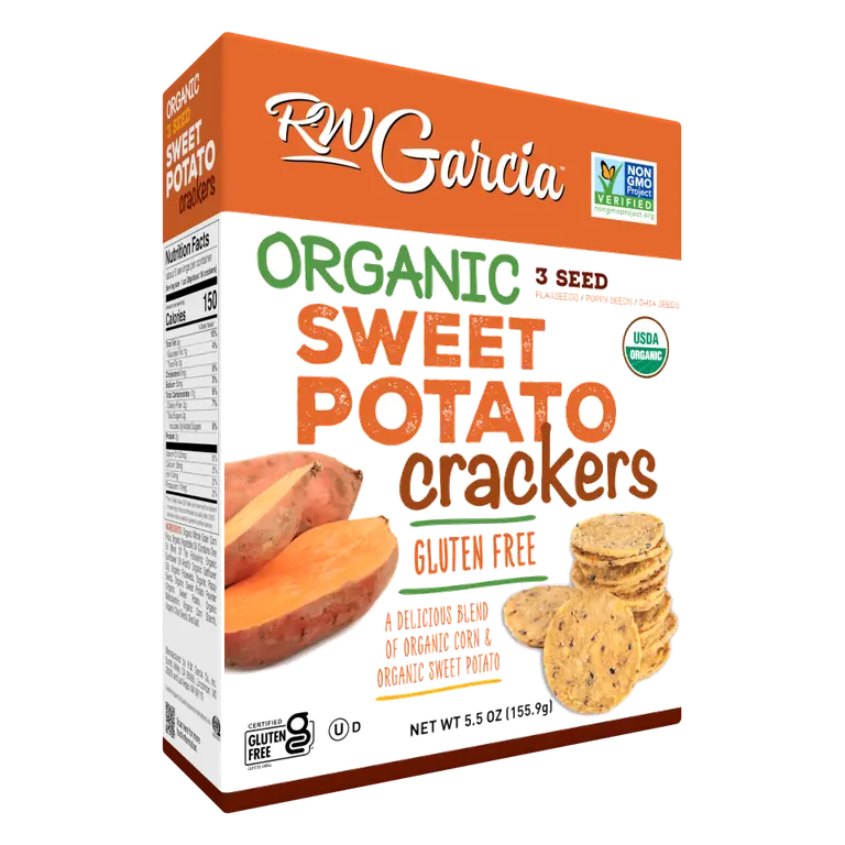 Sweet Potato Organic Crackers