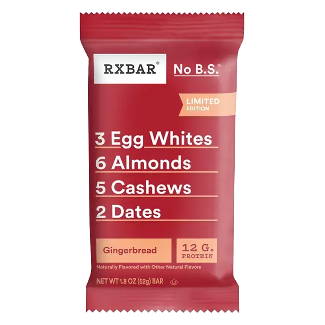 Gingerbread Protein Bar